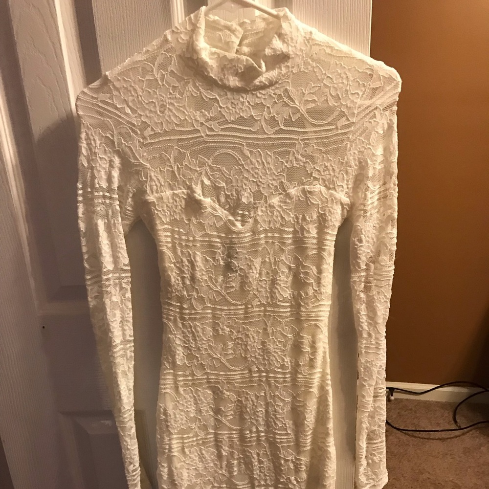 White dress